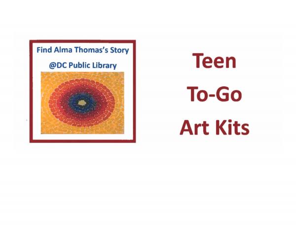Alma Thomas Teen To-Go Art Kits