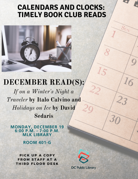 Image for event: Calendars and Clocks Book Club