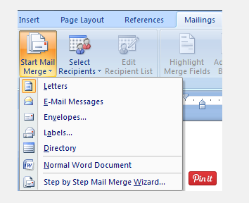 Mail Merge Icon
