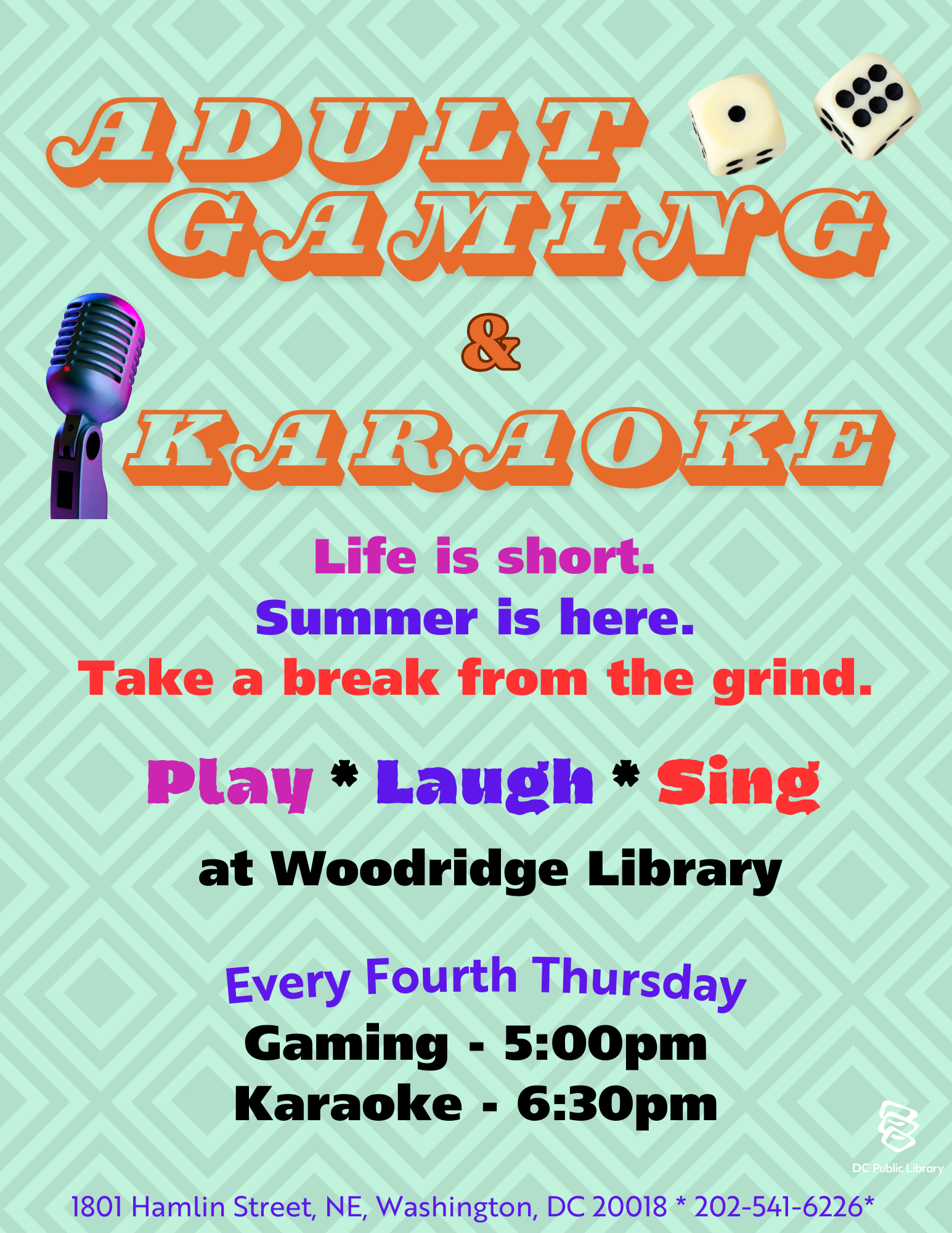 Woodridge Library hosts Adult Gaming & Karaoke 