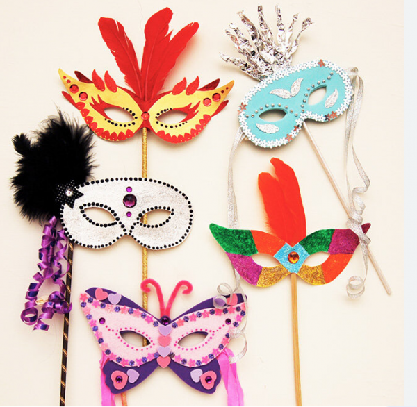 decorated masks