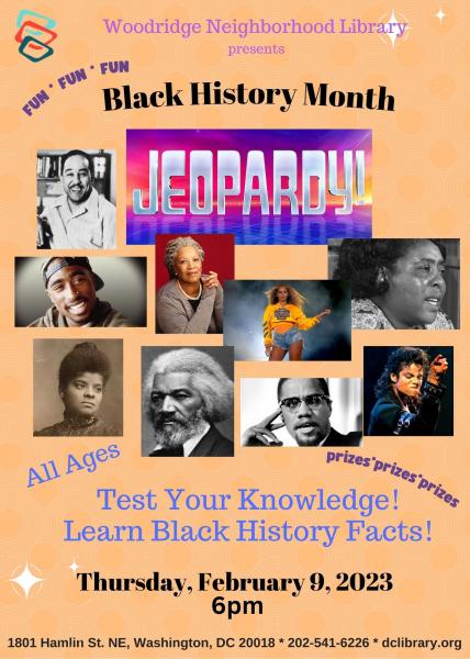 Image for event: Black History Jeopardy