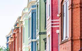 Image of row houses on Capitol Hill