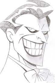 Sketch of the DC Universe Character The Joker