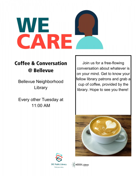 Coffee and Conversation event graphic