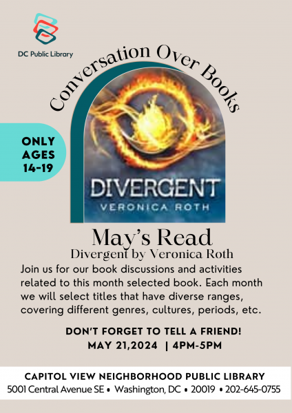 Conversation Over Books: Divergent by Veronica Roth