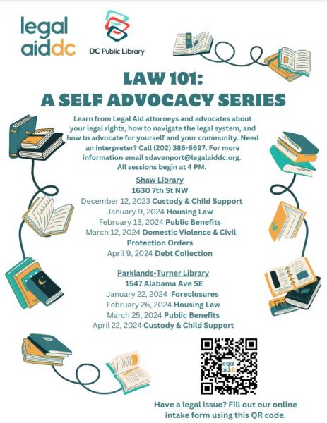 Law 101: A Self Advocacy Series