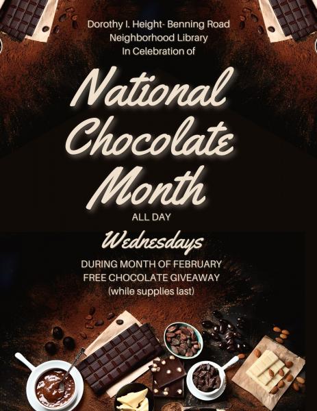 Image for event: National Chocolate Month