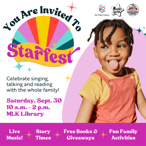 You Are Invited To STAR Fest 2023: Celebrate Singing, Talking and Reading with the whole family!