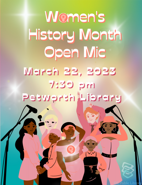 Image for event: Women's History Month Open Mic