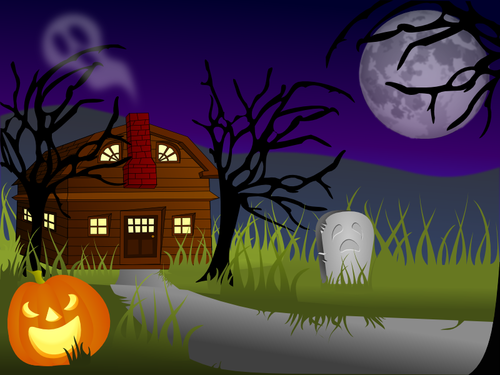 halloween haunted house