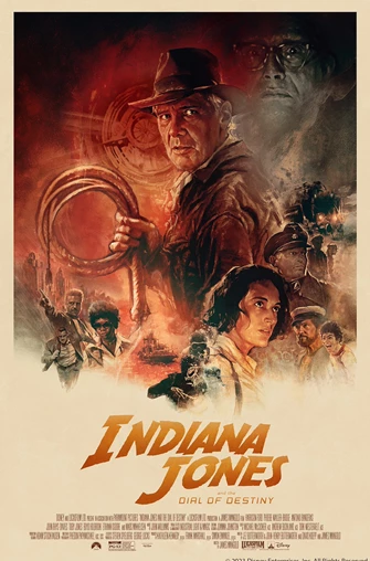 Indiana Jones: Dial of Destiny movie poster